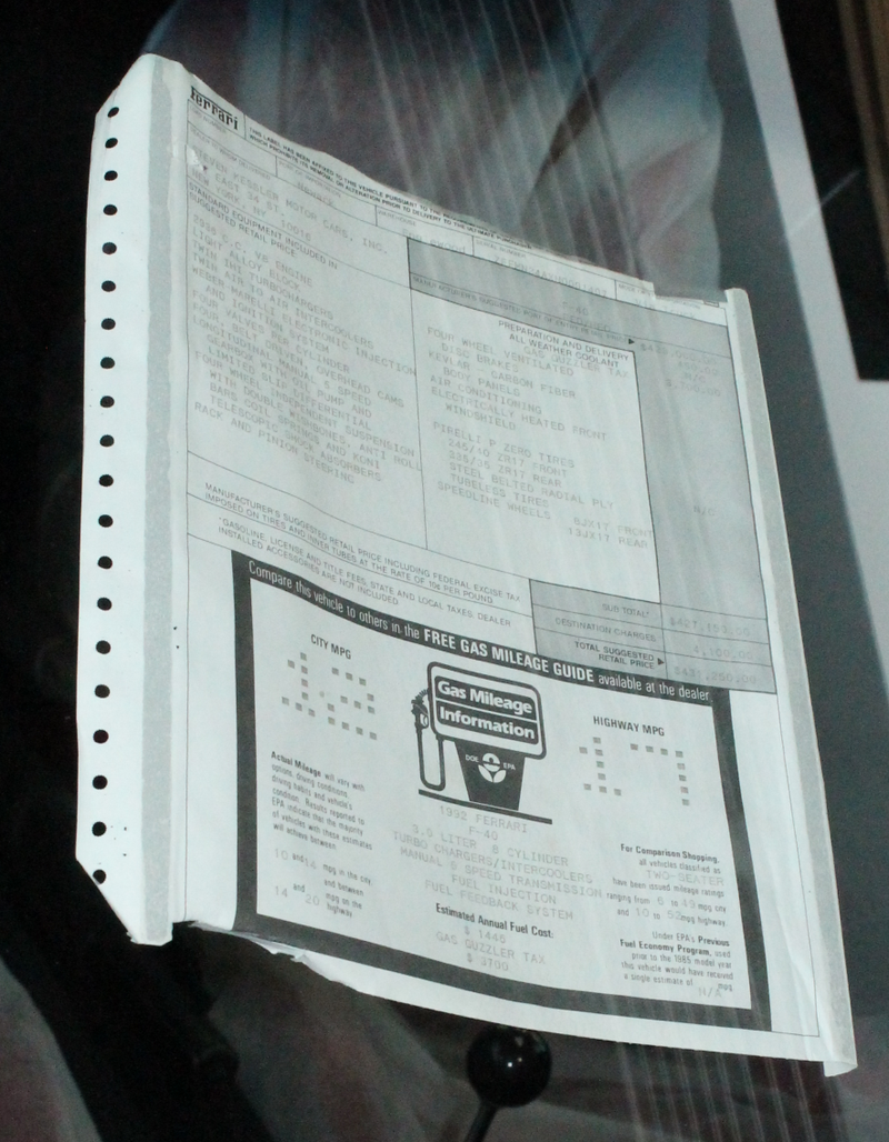 Illustration for article titled This Is What An F40 Would Look Like If You'd Bought One New